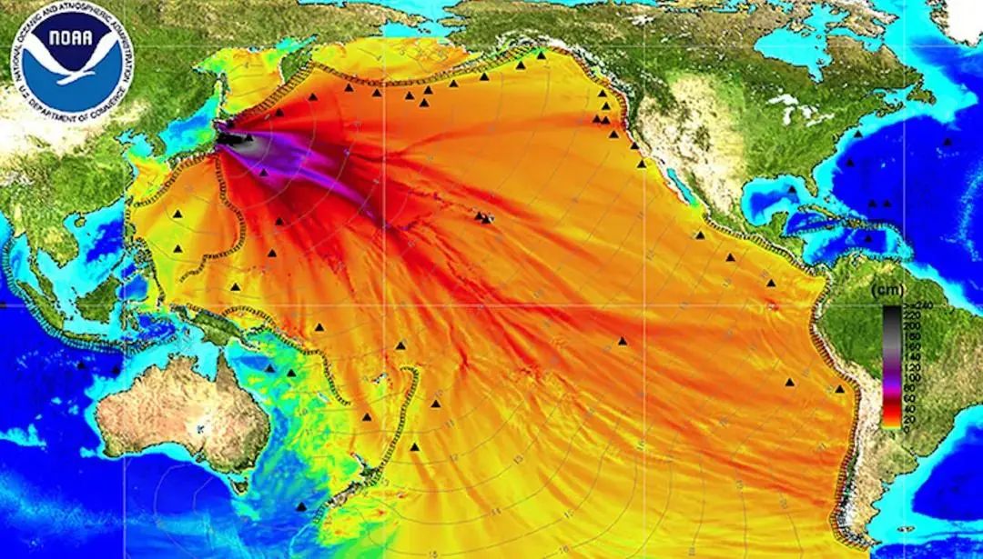 事实上德国geomar helmholtz centre曾对福岛核废水的扩散情形进行了