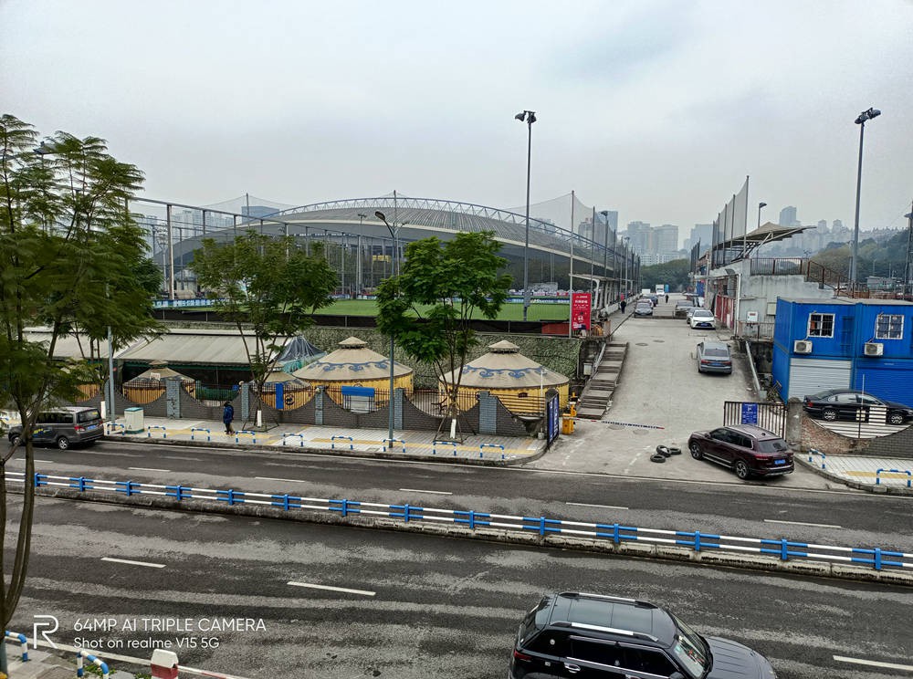 50W shows tide full a country " bright and beautiful carp " Realme is true my V15 evaluation