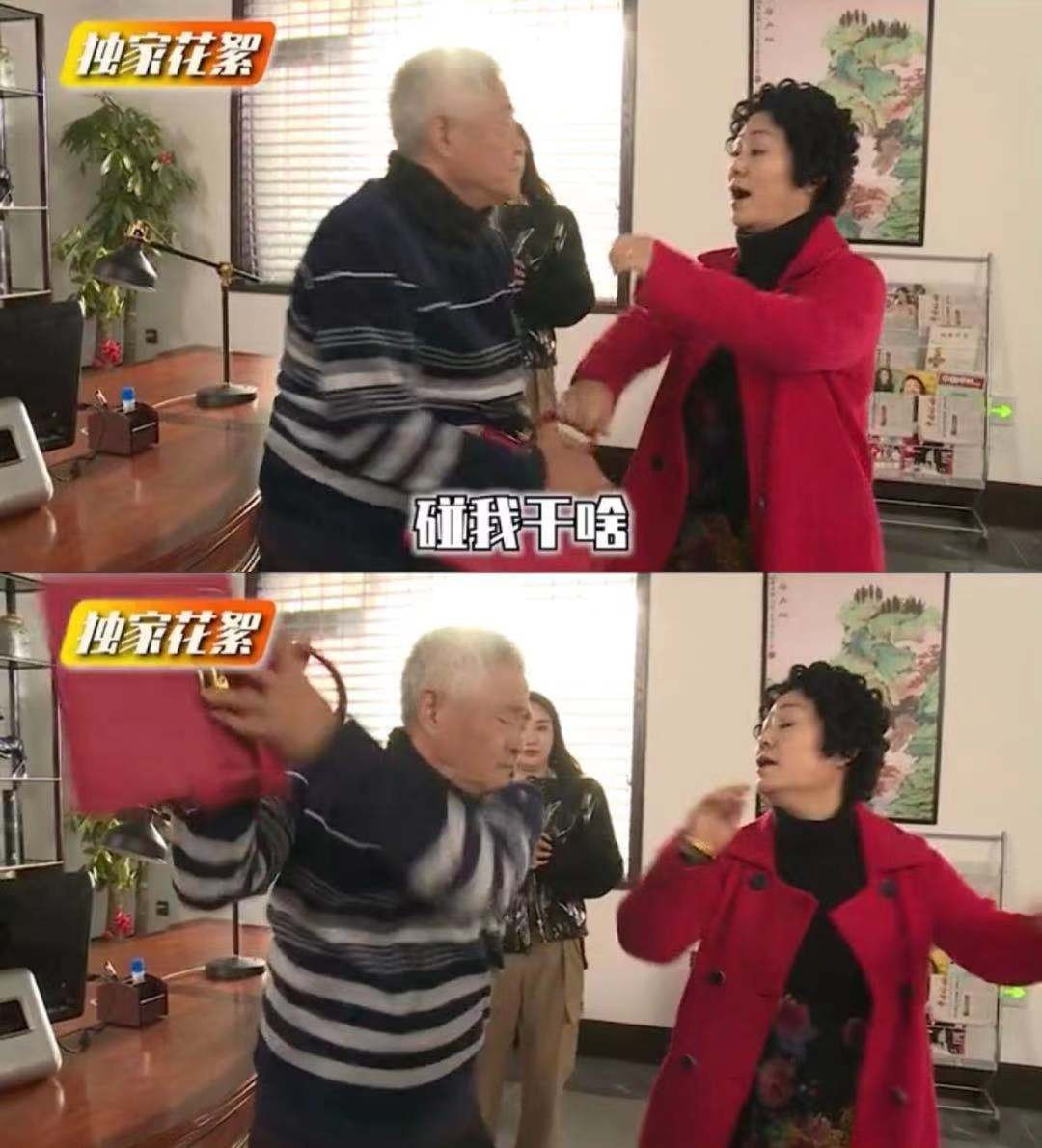 63岁赵本山片场演女戏！推搡女演员拉扯其头发，