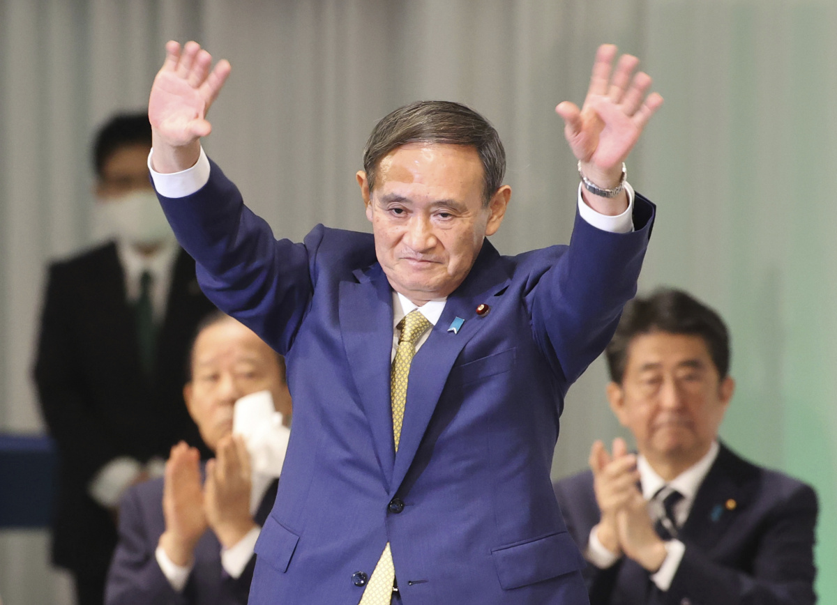 是有意還是無心？ 日美會談的尷尬：美方戴兩層口罩，菅義偉更用心