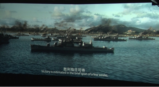 贵州长顺：《长津湖》影片热映 点燃广大市民爱国情怀