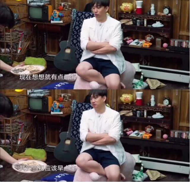 黄磊直言后悔生下三胎儿子，46岁的年龄差很无奈，引起家长共鸣