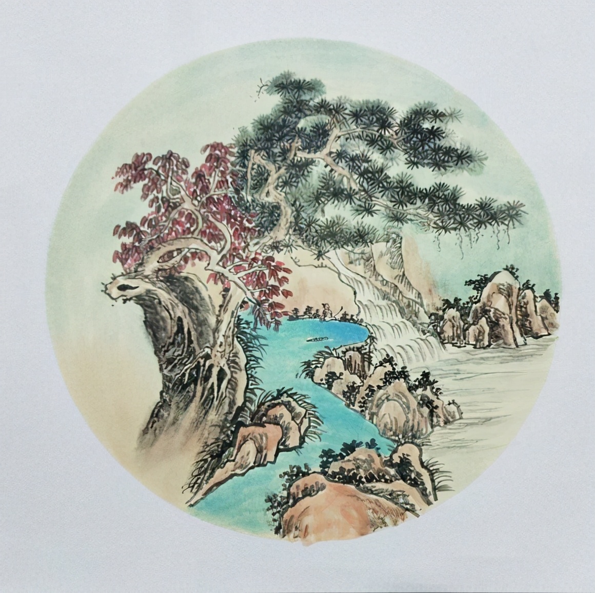 画家廖秀春——作品意境深远，技法娴熟，线条流畅，独具韵味