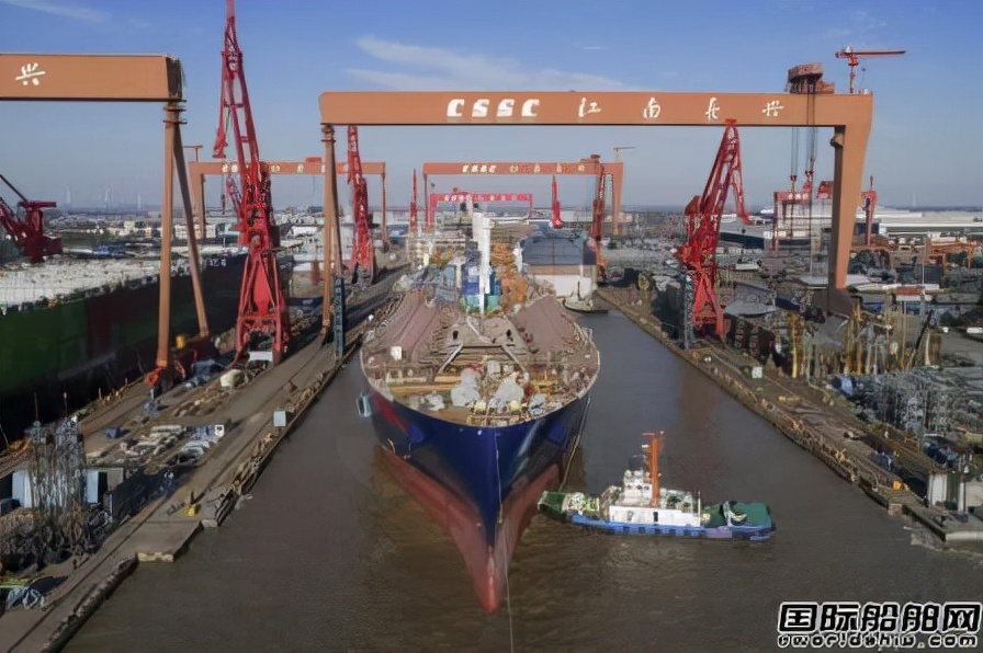 Another First In The History Of China's Large-scale LNG Ship ...