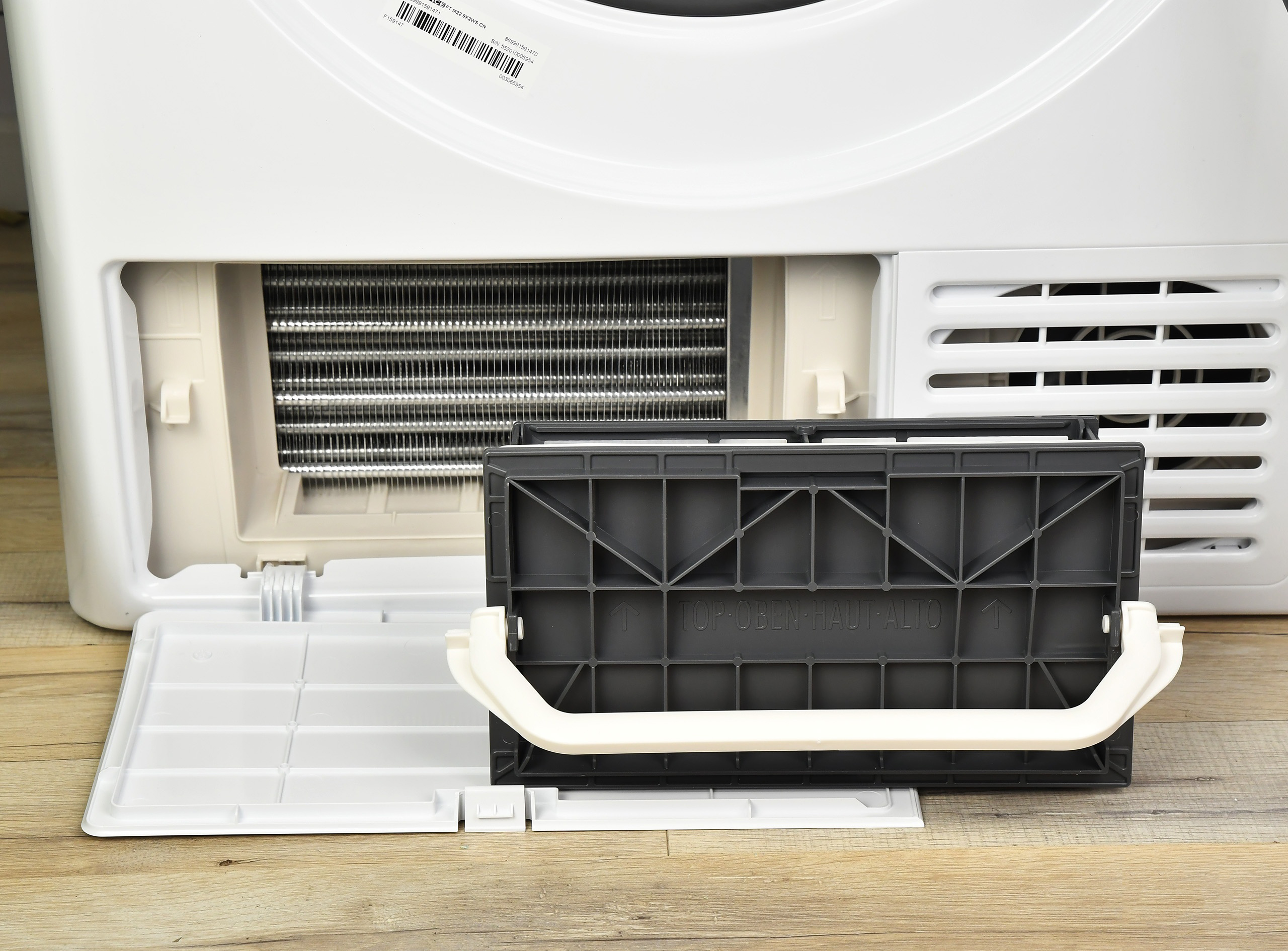 A clothes dryer is more expensive than two washing machines, and an