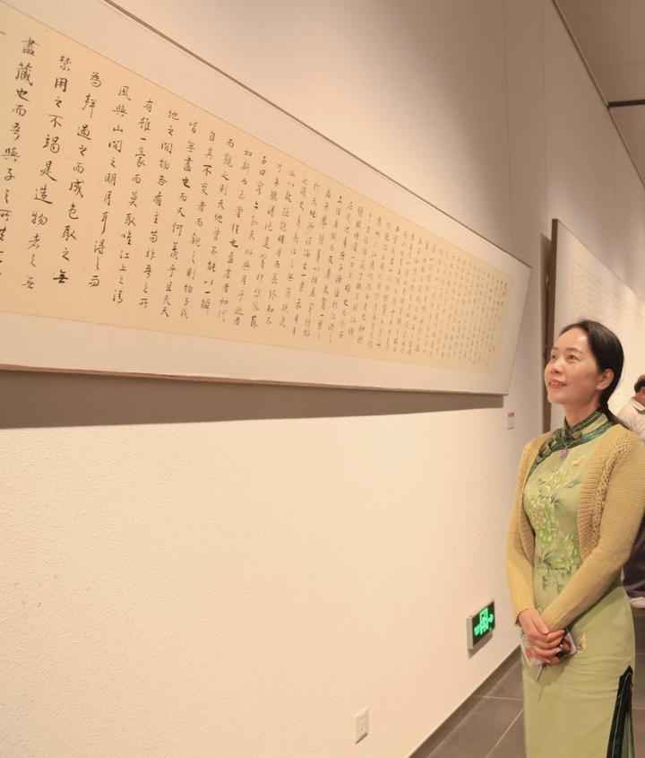 孔雀西南飛東盟美育人才基地受邀參加——羅殿龍臨帖書法作品展