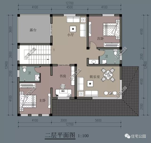 精选图库：20套农村美式风格户型图