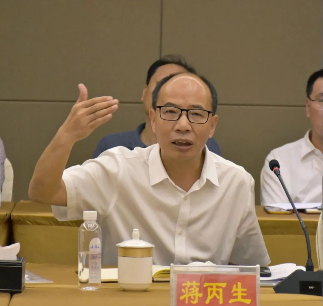 蒋丙生出席我省与西部地区交界县经济社会发展调研座谈会