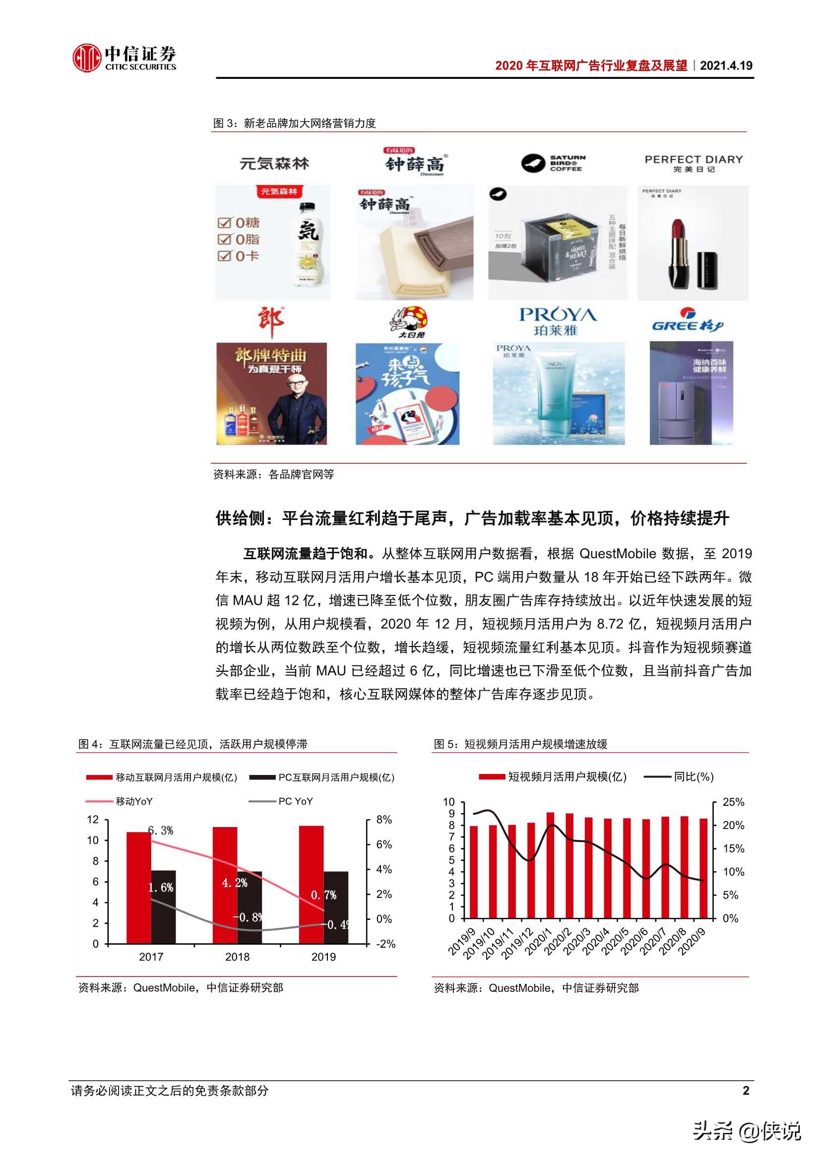 互联网营销行业2020年互联网广告行业复盘及展望