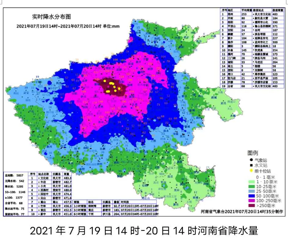 深度解析：河南遭遇极端暴雨 郑州雨量达世界罕见