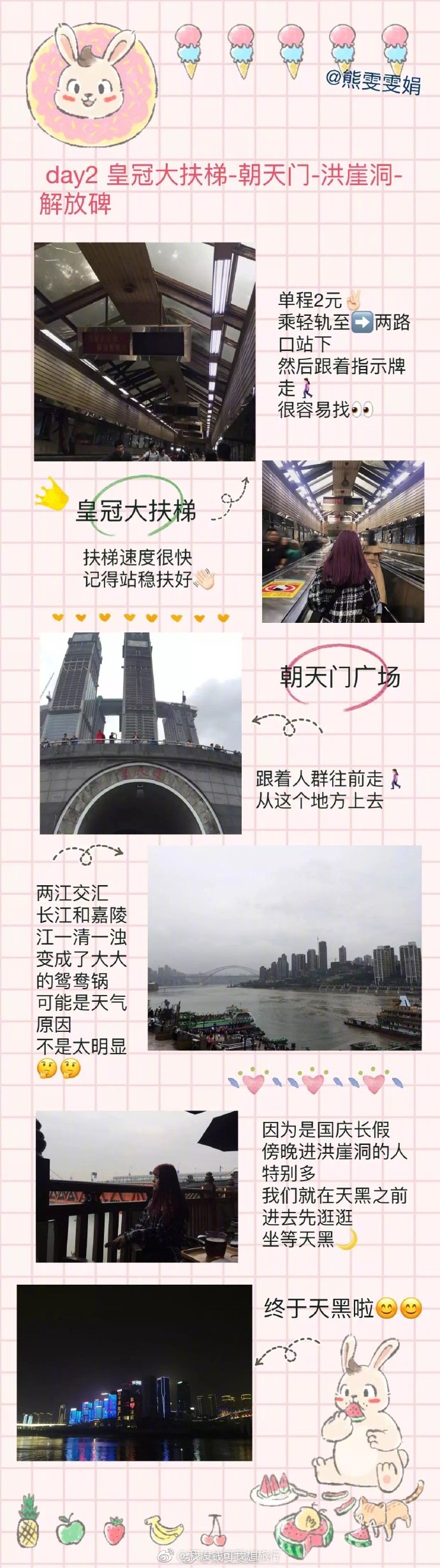 从你的全世界路过， 重庆旅游攻略~ ​​​