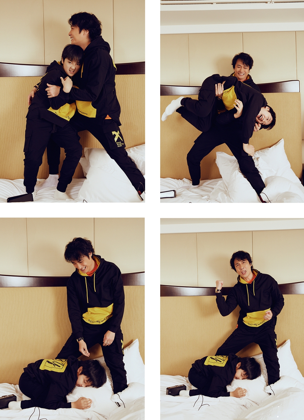 费曼骂吴镇宇丑遭贴吧拉黑，吴镇宇称干得好，被调侃“父慈子孝”