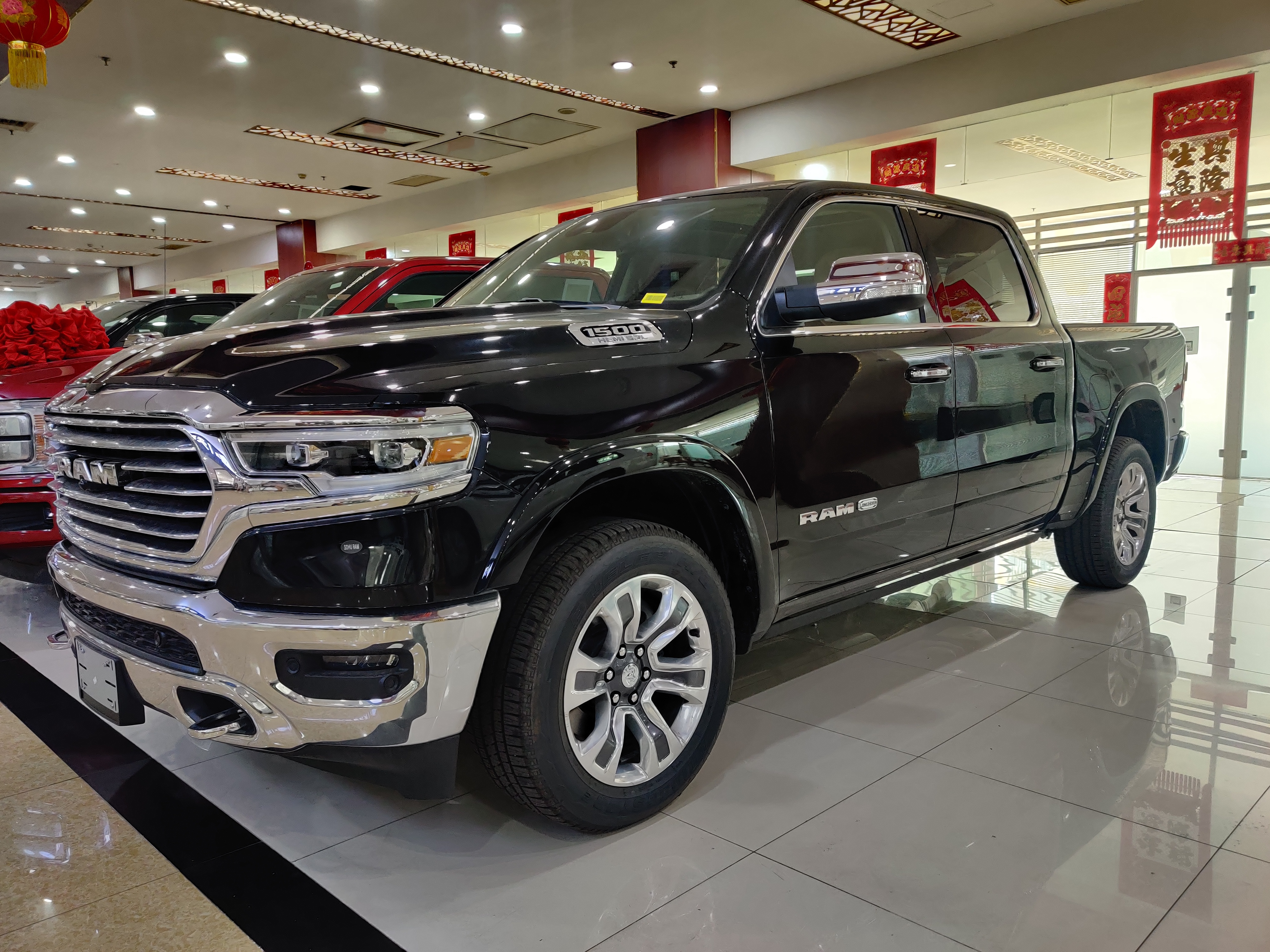 豪华皮卡高端配置2020款道奇公羊长角号