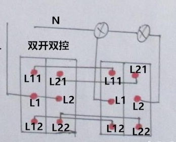 电源开关上的L1和L2是不是火线和零线？