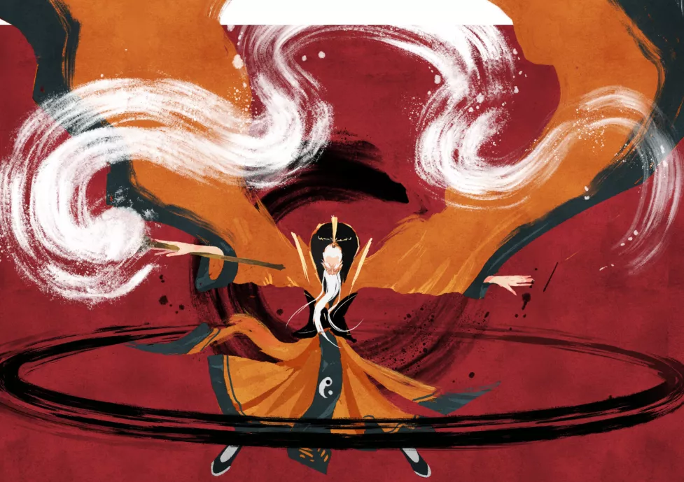 國風繪本《有仙氣》：天仙、地仙、鬼仙，呈現古代神話的列仙風采