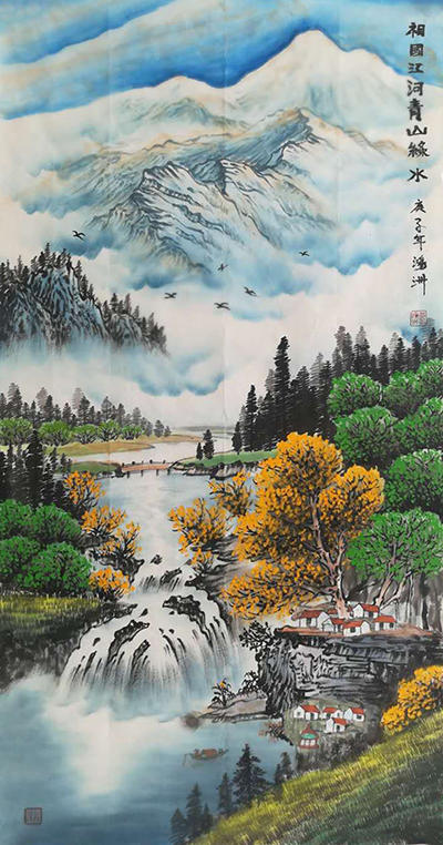 传统中国书画的耕耘者——肖洪周