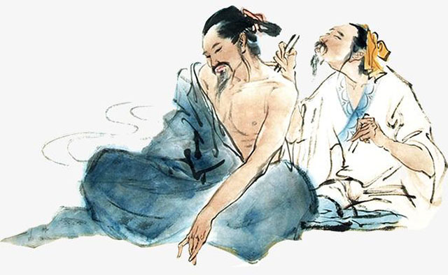 在古代，人死后要把他们放三天才下葬，老祖宗