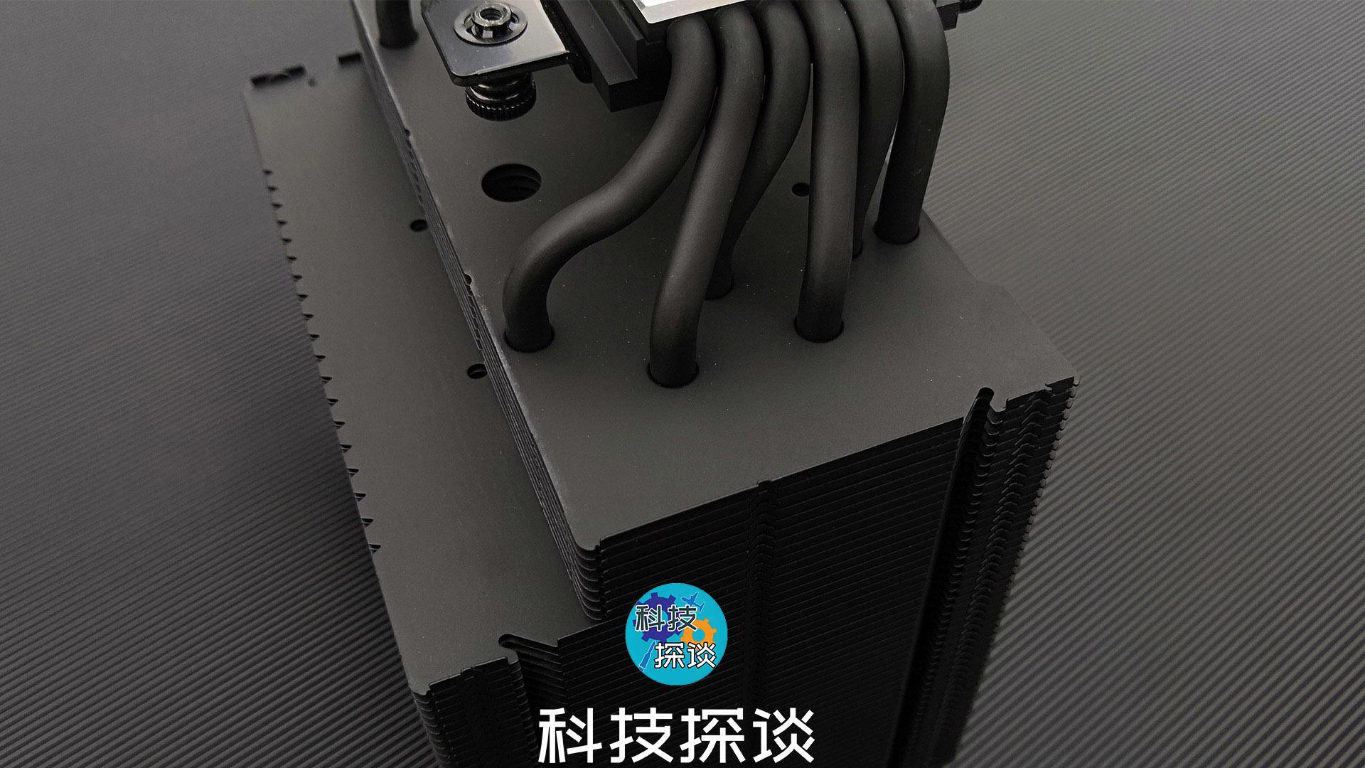 石墨烯涂层加身，14厘米散热风扇，乔思伯HX6250压制CPU只要单塔