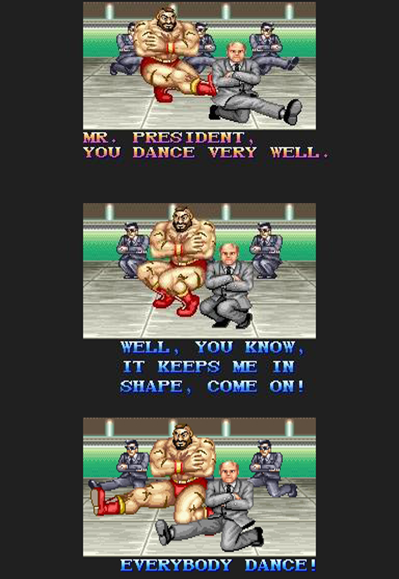 經(jīng)典街機(jī)《街頭霸王2》幾十年沒鬧明白，結(jié)局到底幾個意思