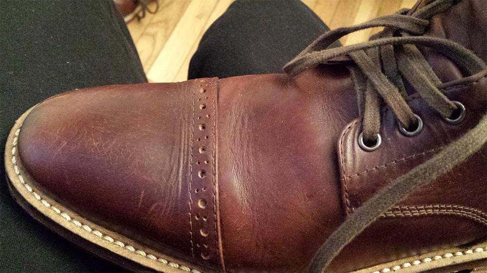 皮鞋上大家常说的松面到底是什么，我们来研究一下