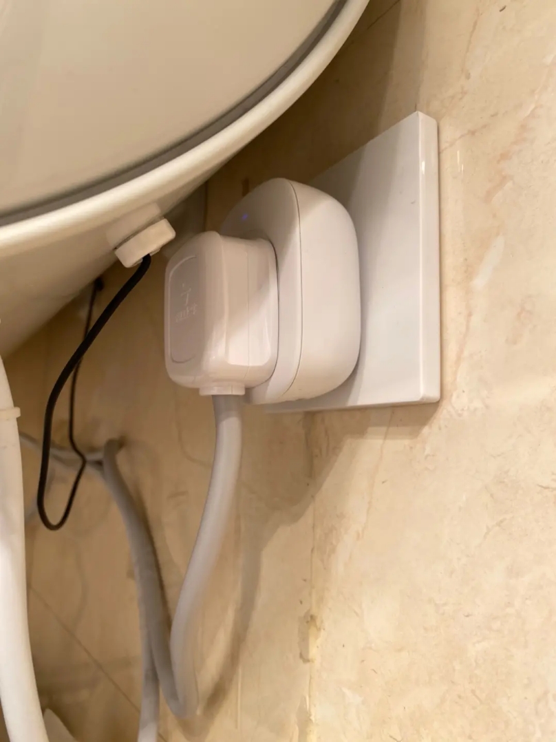 The electric water heater has a "lifesaving device", so you don't need