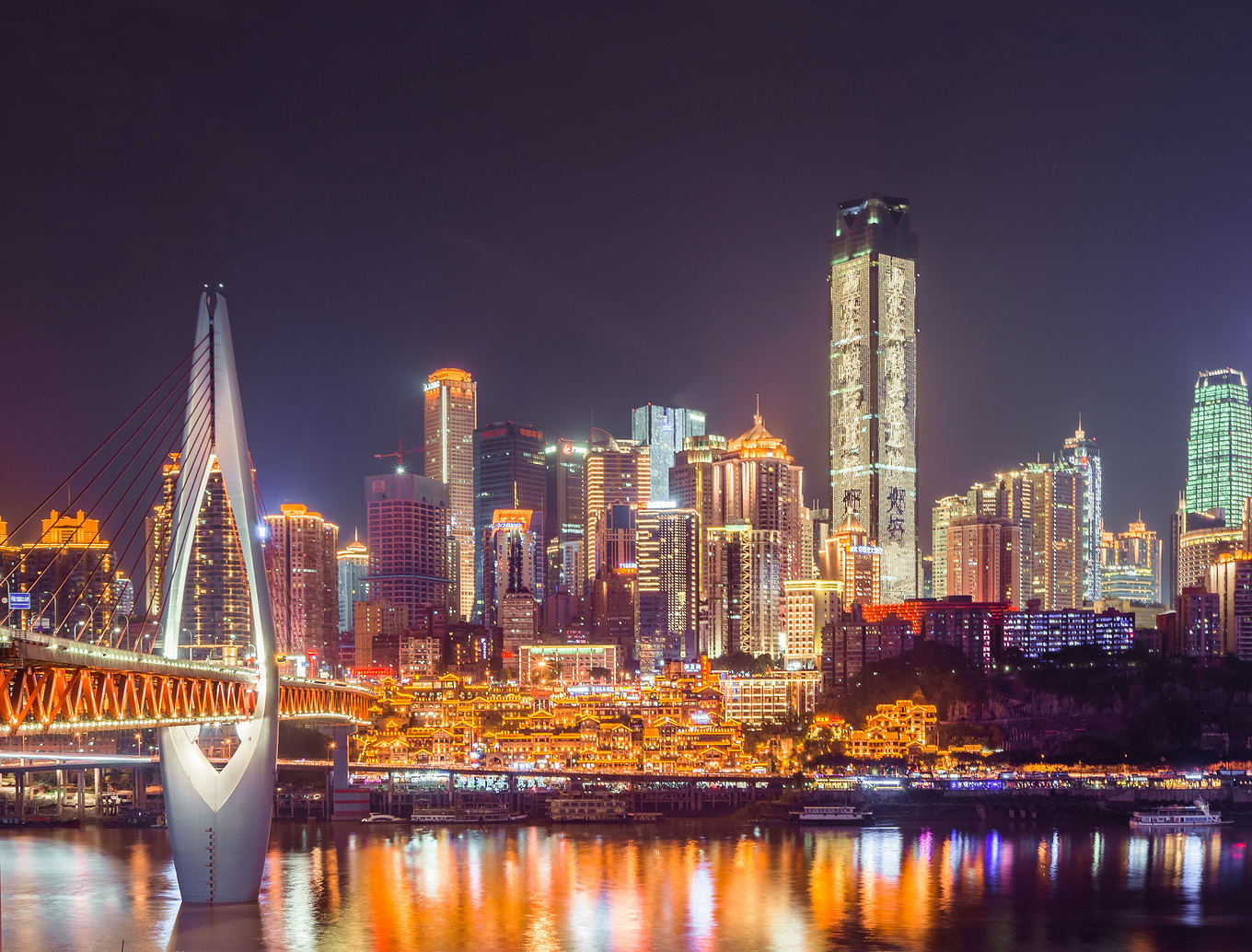重庆必打卡的5个景点，体验地道山城魅力，不愧是中国顶级夜景