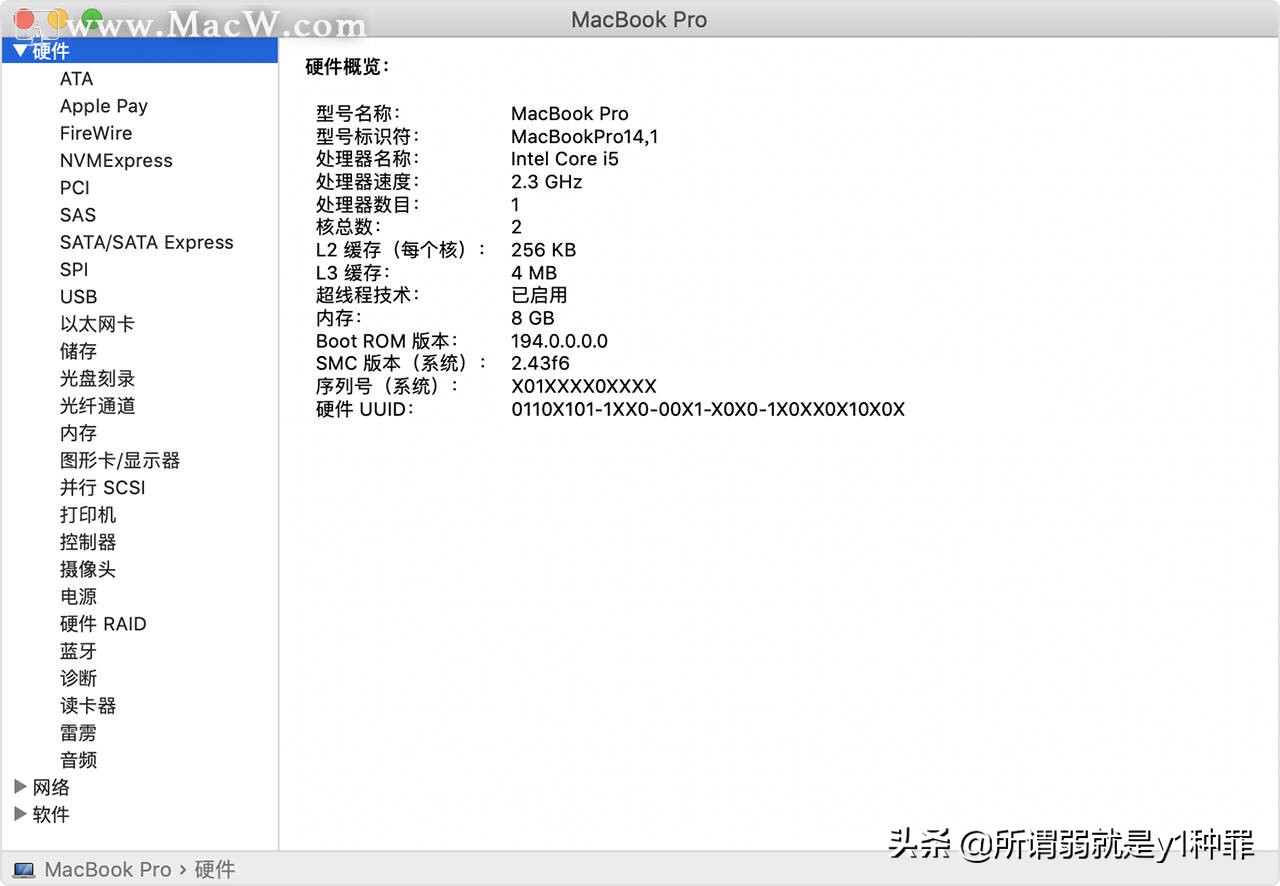 怎样在MacBook上搜索系列号？