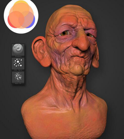 不是吧阿Sir，ZBrush皮肤纹理教程都放在这了，你还学不会？