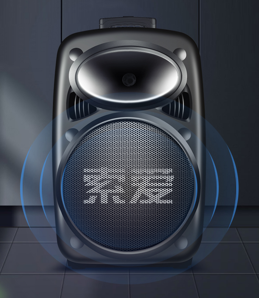 索爱saf67户外广场舞拉杆音箱好用又便携的户外音箱