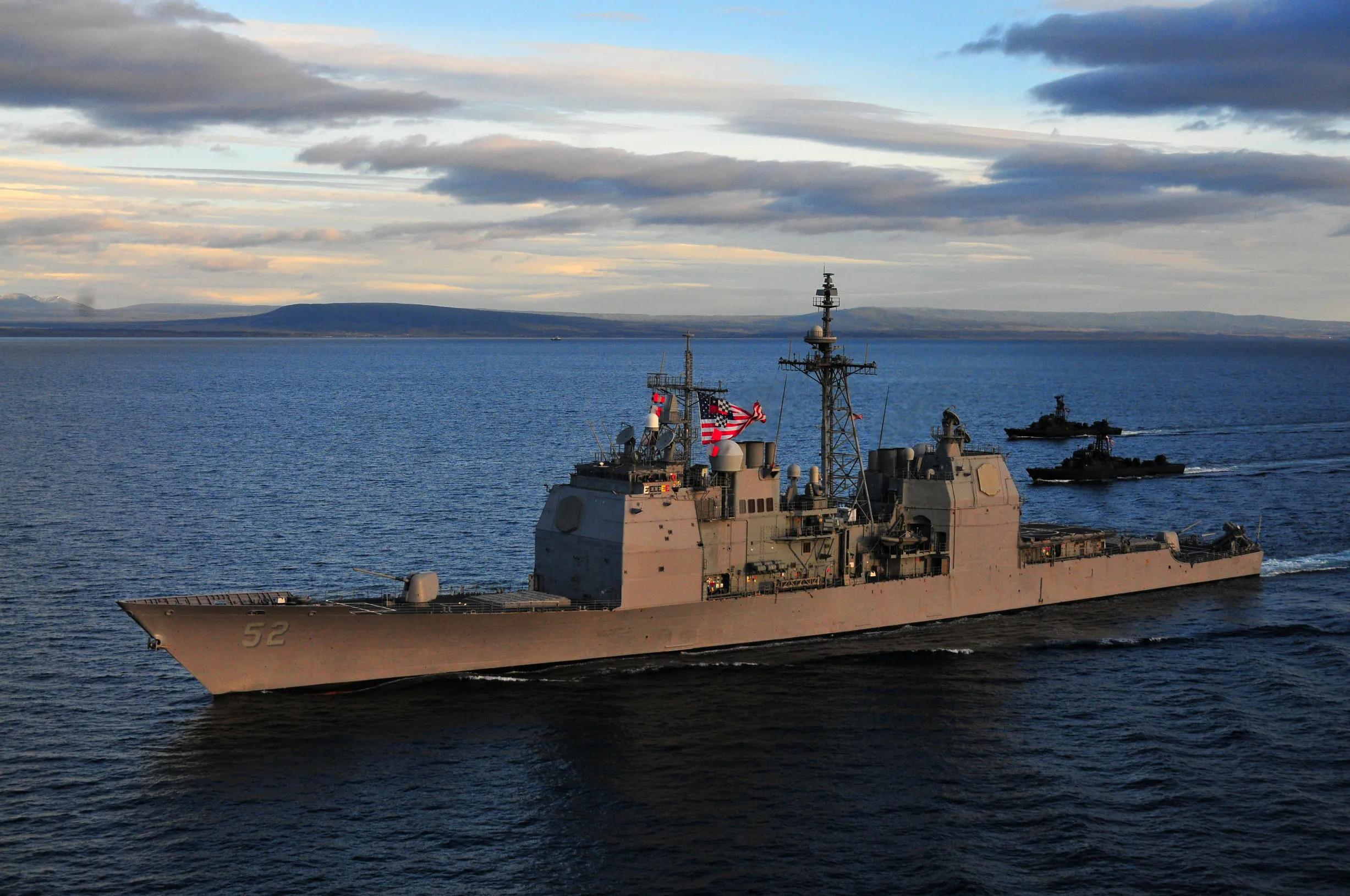 U.S. Navy Ticonderogaclass cruiser iNEWS