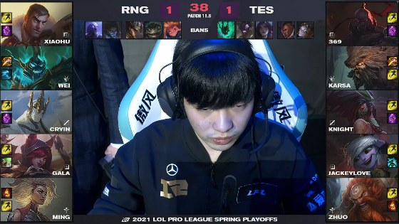 LOL-LPL：双TP极限偷家笑到最后，RNG鏖战五局3-2淘汰TES