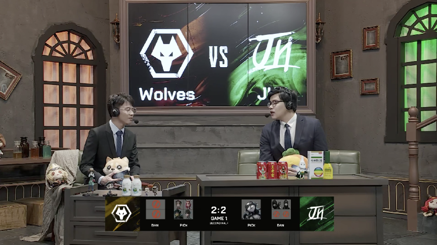 第五人格2021IVL夏季赛常规赛Wolves vs JHS 第一局