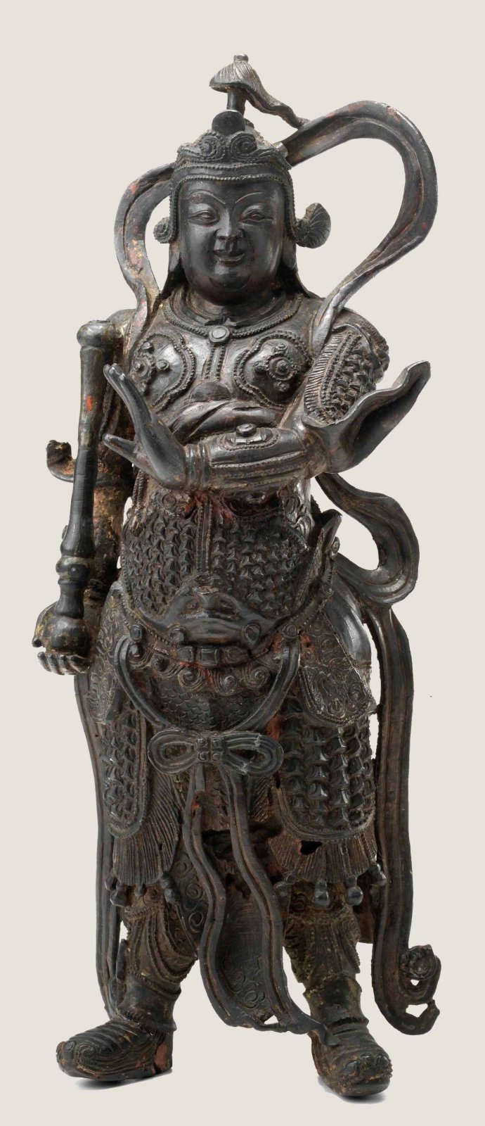 寺庙里韦陀菩萨降魔杵的方向,竟隐藏着一个僧人才知道的秘密
