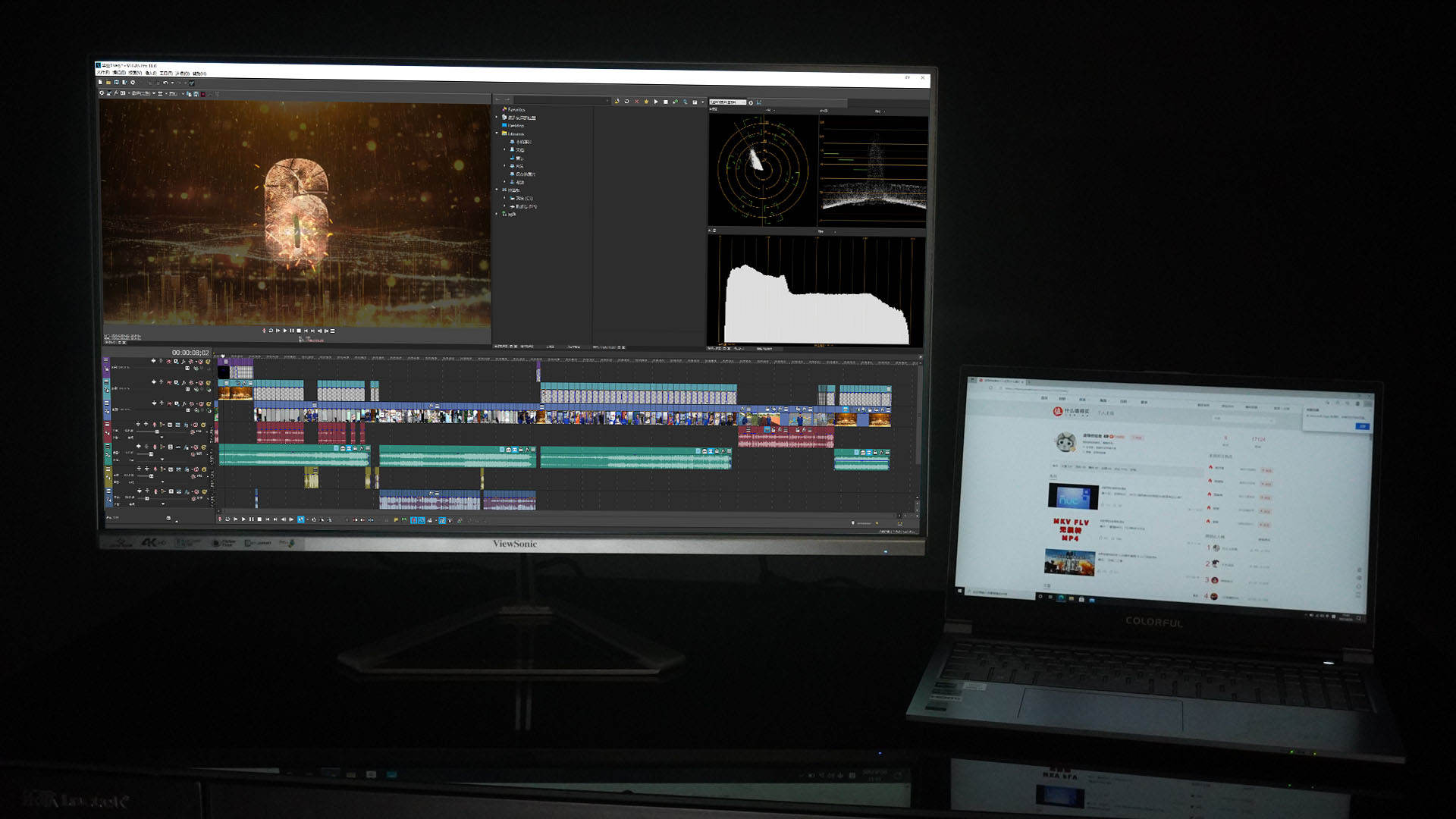 次世代4K中枢 - 优派VX3276-4k-MHD显示器