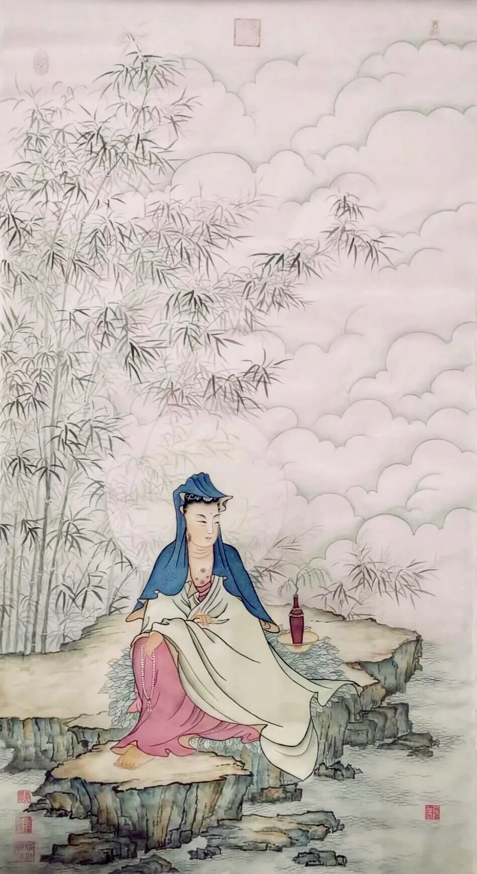 首届海峡两岸“佛门书画艺术展”作品在线欣赏:仁悟法师作品