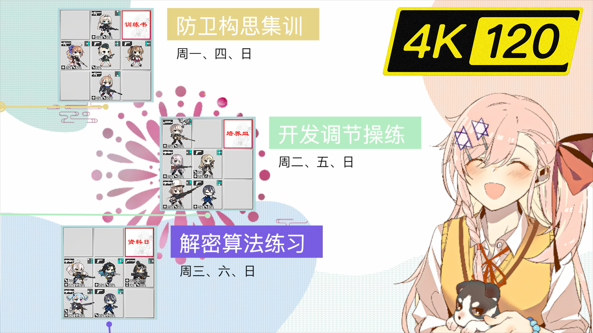 少女前线：iOS服9月6日至9月12日铁血融合演习配队攻略