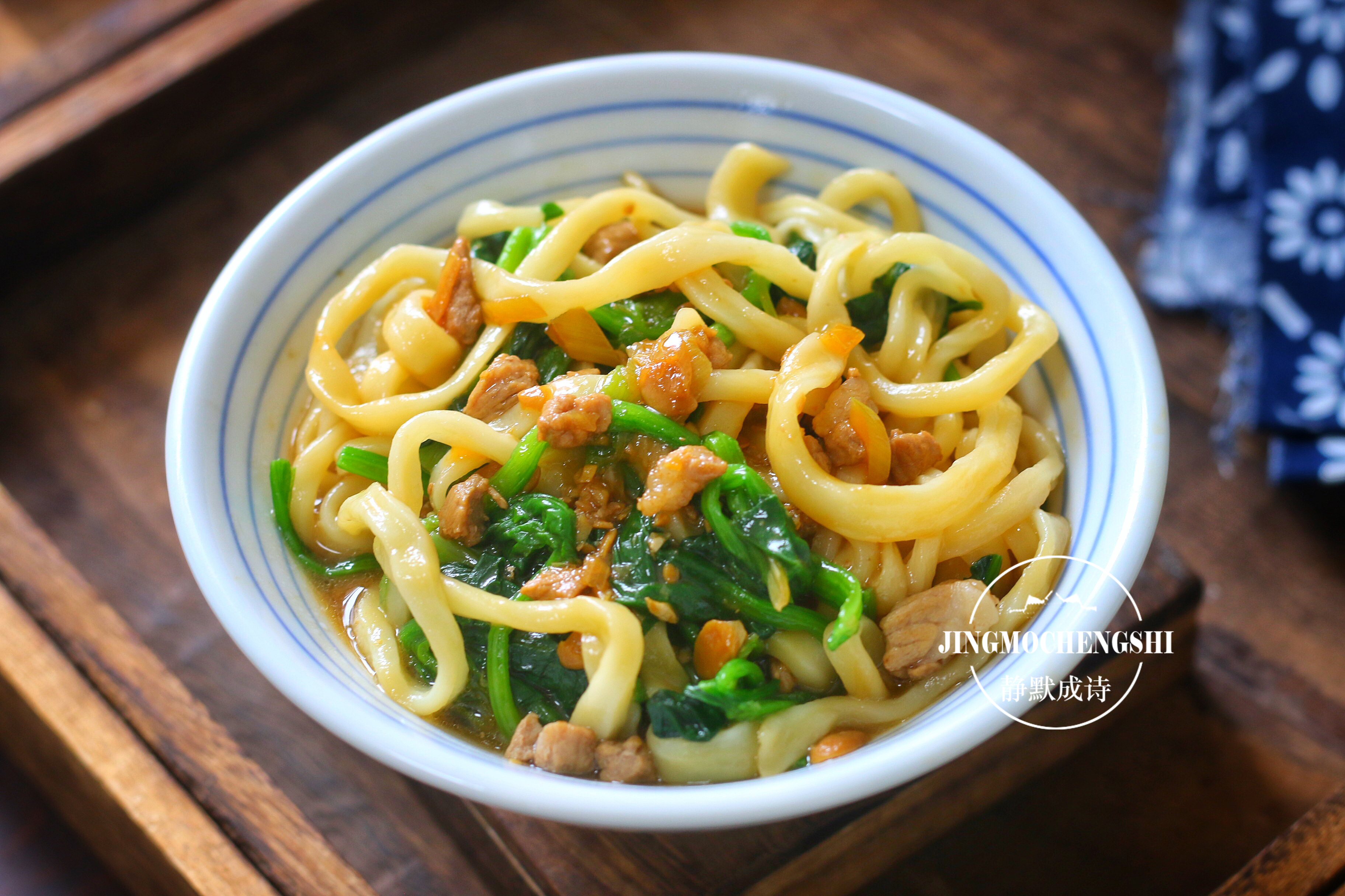 春天的打滷麵，是跟菠菜息息相關的，醬香味足，來上1大碗，真香