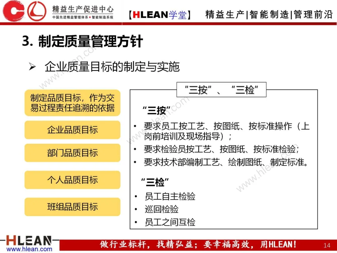 「精益学堂」如何做好质量管理