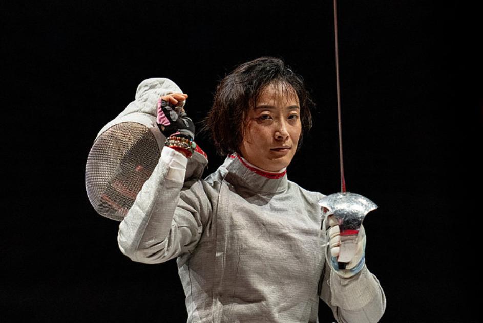 Chinese wheelchair fencing at the Tokyo Paralympic Games!Maverick, just ...