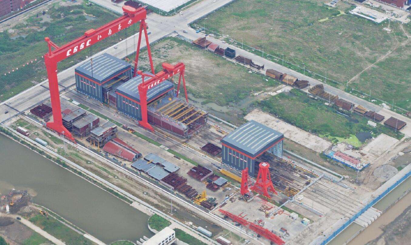 江南造船厂公布好消息，003型航母有望9月下水？
