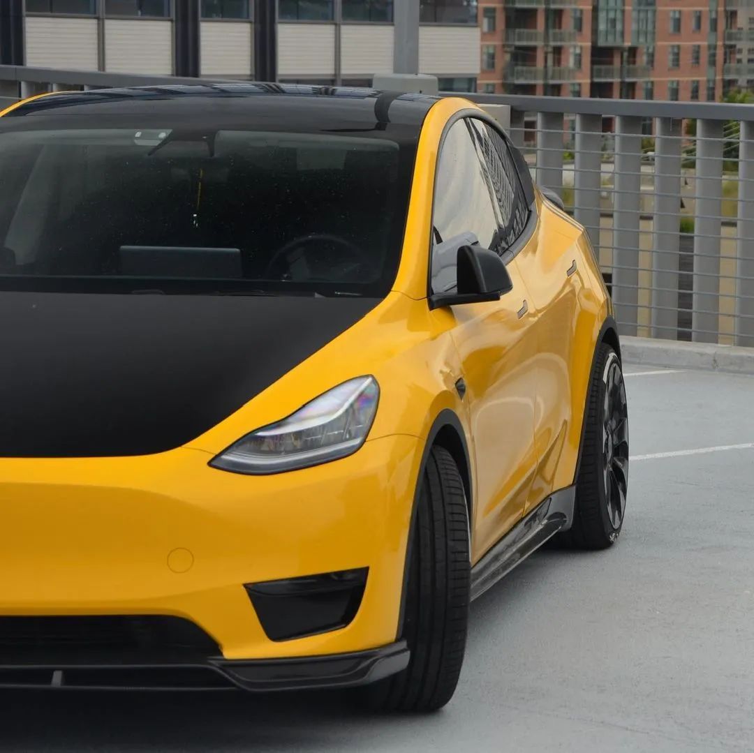 Electric car modification depends on Tesla!The modified Model Y turns ...