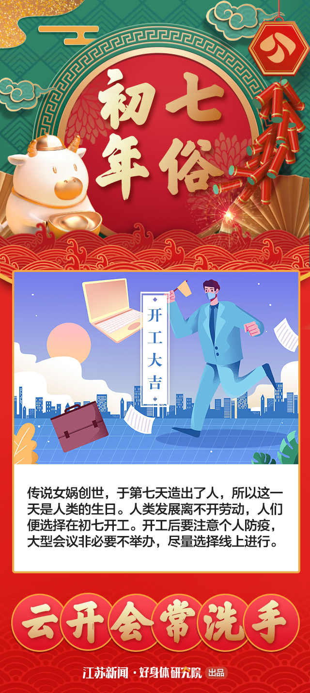 2021春节防疫新年俗 过个健康幸福年