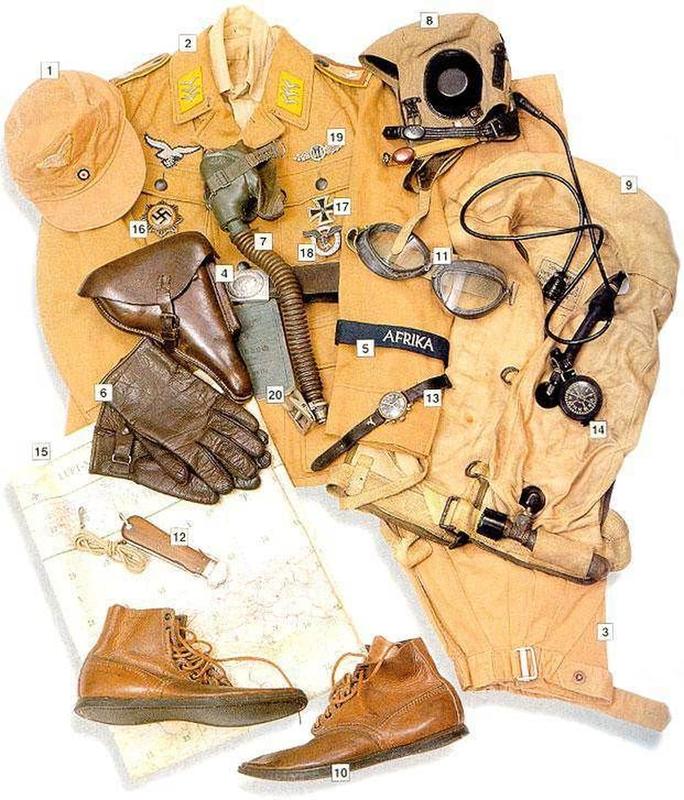 二战各国单兵装备(军服)清单,德军队的最精