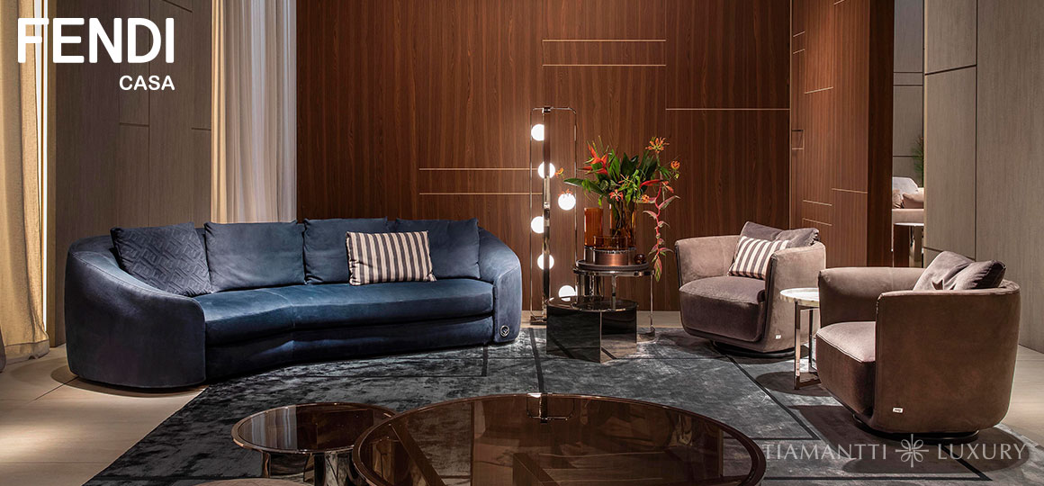 FENDI CASA布藝進口沙發品牌