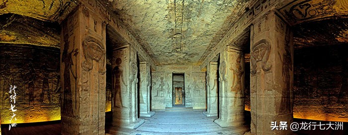 「埃及」“埃及十大著名神庙”：一、《阿布辛贝神庙》B