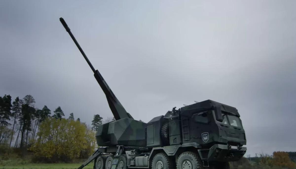 Germany released a new truck gun, equipped with an unmanned turret, can ...