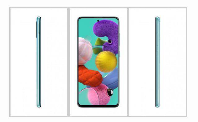 三星Galaxy A51公布 Note10相同打孔屏，后置摄像头四摄摄像镜头
