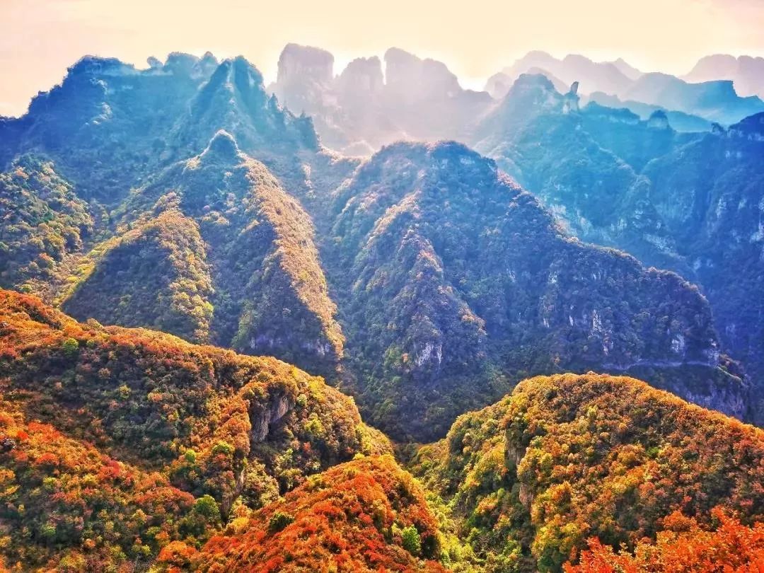 Shanxi's beautiful tourist check-in place, it becomes a paradise on earth in autumn, which is amazing