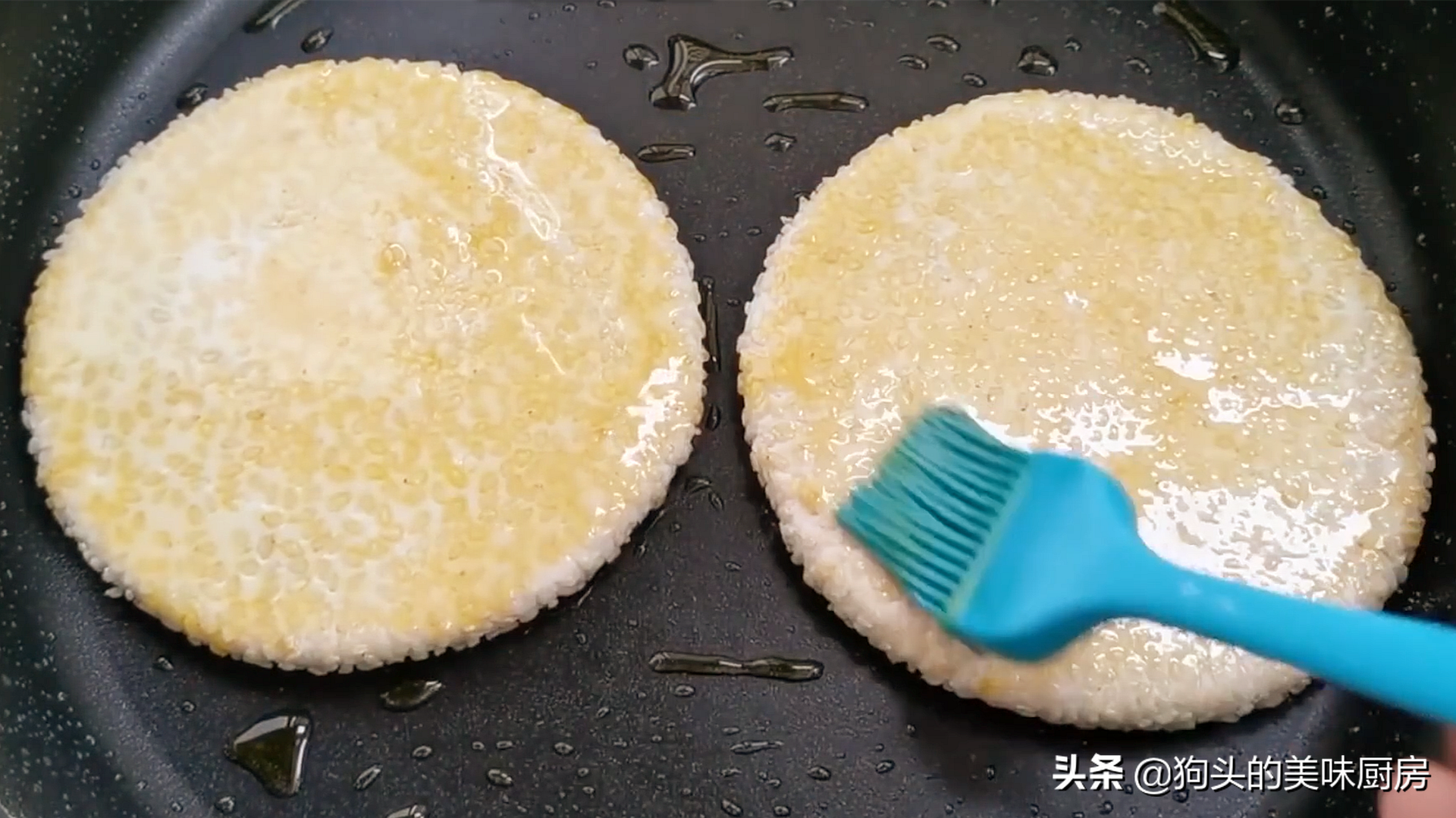 愛吃糯米粉的不要錯過，學會這樣做，外酥裡糯，香甜不粘牙