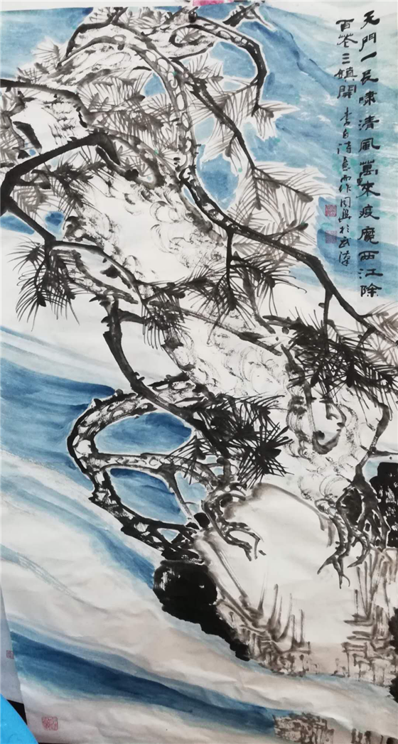 武汉市江岸区社区治理防疫宣传——诗 书 画 展